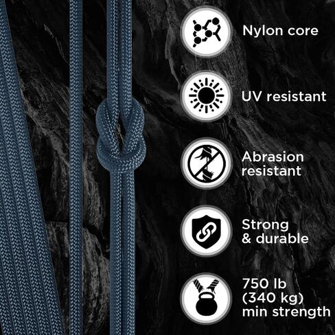 TECEUM Paracord Type III 550 Apricot – 200 ft – 4mm – Tactical Rope MIL-SPEC – Outdoor para Cord –Camping Hiking Fishing Gear and Equipment – EDC Parachute Cord – Strong Survival Rope 085 n1 in Saudi Arabia