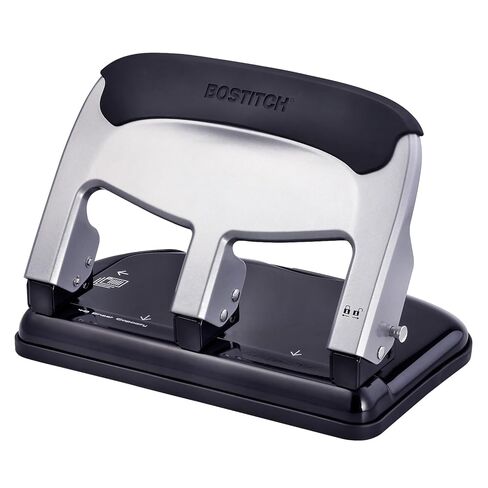 Bostitch Office EZ Squeeze 40 Sheet 3-Hole Punch, Heavy Duty (HP40AM), Silver in Kuwait