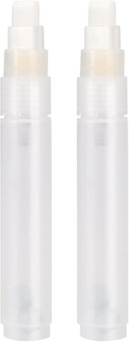 Empty Acrylic Paint Markers - Jumbo 11mm Chisel Tips, Refillable Application Tools for for Glue Crafts, Car Touch-Up, Watercolor Painting, DIY, and Graffiti Art & More Large Markers (2 Pcs/Pack) in Kuwait