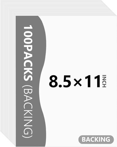 Somime 100 Pack Backing Boards, 11x14 Uncut White Mat Boards, Acid-Free Backerboards for Art Prints, Ideal for Photos, Pictures, Prints, and Frames in Saudi Arabia