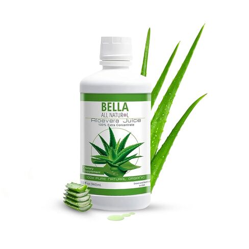 Bella All Natural Aloe Vera Juice (UnFlavored) 32 Oz in Kuwait