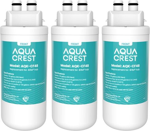 AQUA CREST Water Filter Replacement, Replacement for Brita® Hub Instant Powerful Countertop Water Filter System, 87340, 6 Months, Pack of 1 in Saudi Arabia