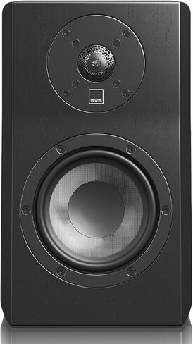 SVS Ultra Evolution Nano Bookshelf Speakers - Pair (Black Oak) in Kuwait