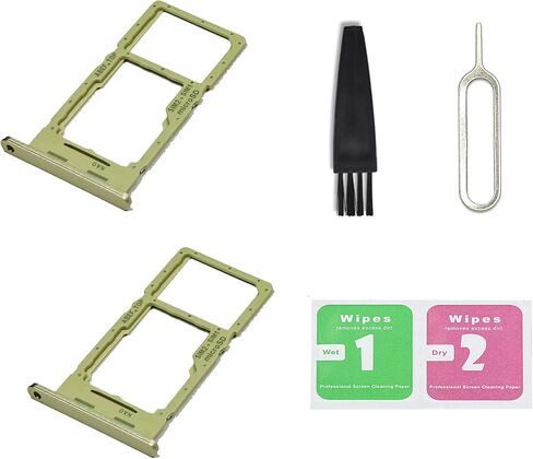 2 PCS for Galaxy A25 5G Dual SIM Card Tray Replacement, Dual SIM Card Slot Holder Compatible with Galaxy A25 5G (Optimistic Blue) in Saudi Arabia