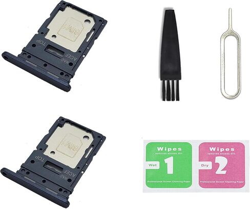 2 PCS for Galaxy A25 5G Dual SIM Card Tray Replacement, Dual SIM Card Slot Holder Compatible with Galaxy A25 5G (Optimistic Blue) in Saudi Arabia