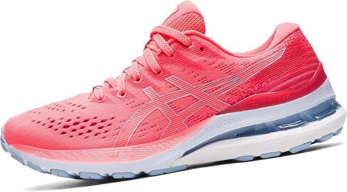 ASICS Men's Gel-Kayano 28 Running Shoes, 10, White/Tuna Blue in Kuwait