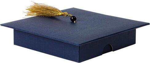 Graduation Gift Box with Tassel for Her Class of 2025 Graduation Hat Cap Box Gift Wrapping Grad Keepsake Memory Home Decor Black Box for College Graduate High School Party Favor Supply in Saudi Arabia