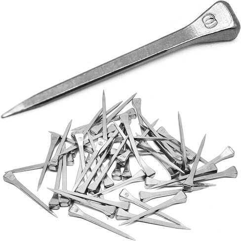 E3 Horseshoe Nails 50 Pcs 1.7 Inches Low Carbon Steel Horse Hoof Nails Horse Training Supplies Tool for Securing Firmly in Kuwait