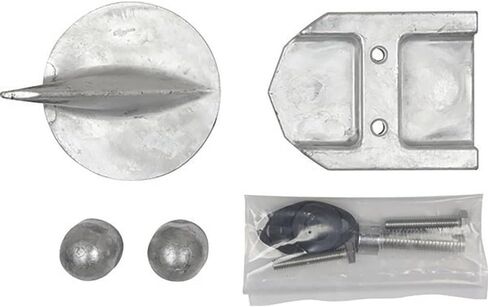 مجموعة Seachoice Anode Kit، Mercruiser Alpha One Gen II (1991 والأحدث)، الألومنيوم، خالية من الكادميوم، صديقة للبيئة in Saudi Arabia