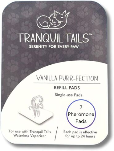 منصات إعادة ملء الفيرومون العطرية للقطط ، رائحة الفانيليا ، حزمة من 7 وسادات in Kuwait