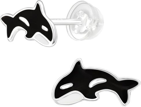 925 أقراط من الفضة الاسترليني للأطفال على شكل حيوانات البحر in Kuwait