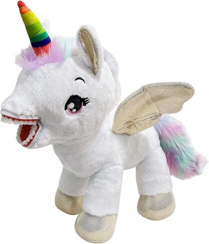 Tooth Fairy Puppet, YOUYA Dental Puppet Oral Health Presentation Puppet Striped Tiger Tooth Fairy Dental Educational Plush Small Size Doll with Teeth for Kids Chidren Boys Girls in Kuwait