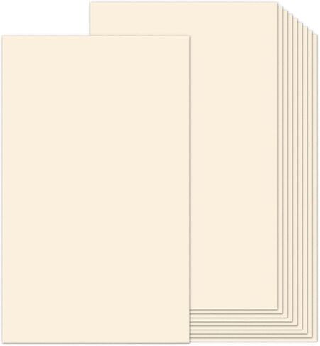 Legal Size Cardstock 8.5x14 White, Goefun Card Stock 110lb Premium Heavy Cardstock Paper 100 Sheets, Thick Printer Paper for Arts and Crafts, Posters, Brochures, Menus, Cards, Covers in Kuwait