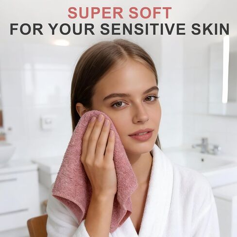 Premium Microfiber Cleaning Cloths 15 Pack, Microfiber Towels for Cars, Highly Absorbent, Reusable Cleaning Rags for Car, Household, Window, Kitchen, Grey/Pink/Green(12x12 inches) in Kuwait