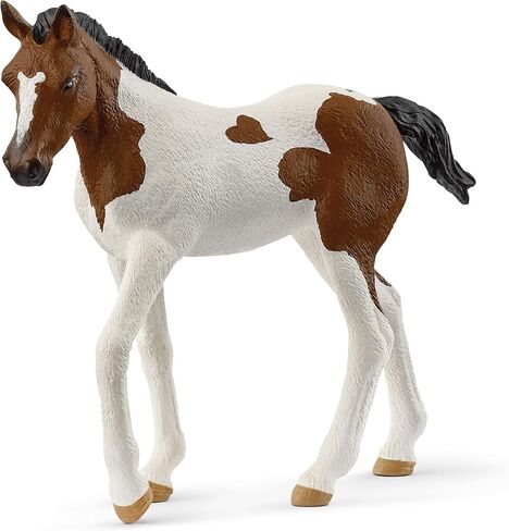 Schleich Horse Club - Paint Horse Mare - 6" Hand-Painted Collectable, Realistic Toy Horse Figurine for Girls and Boys. Durable, Educational Figure for Fun Imaginative Play. Kids Toys Ages 5+ 14901 in Kuwait