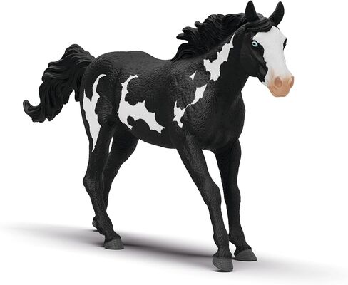 Schleich Horse Club - Paint Horse Mare - 6" Hand-Painted Collectable, Realistic Toy Horse Figurine for Girls and Boys. Durable, Educational Figure for Fun Imaginative Play. Kids Toys Ages 5+ 14901 in Kuwait