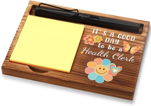 Appreciation Gifts for Paraprofessional, Thank You Gifts for Paraprofessional, Paraprofessional Office Decor Gifts,Wooden Sticky Note Holder With Inspirational Quotes,16.5 x 12 x 1.5 cm,XXN38 in Kuwait
