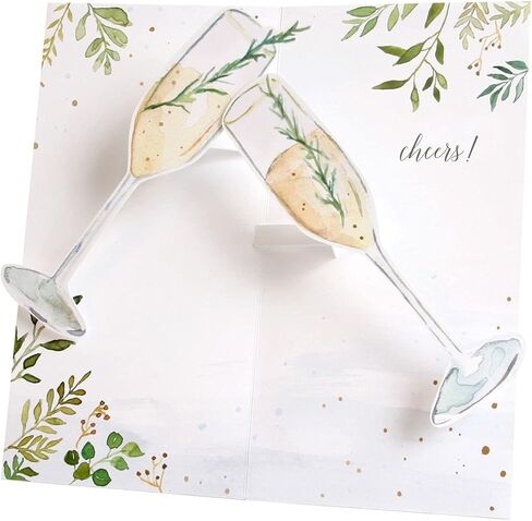 Pop-Up Wildflower Envelope Greeting Card- Anytime, Congrats, Thank You, Just Because, Thinking of You, Valentine's Day, Mother's Day (For You) in Kuwait