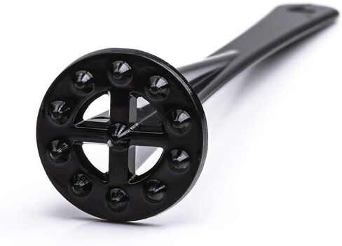 Swizzle Lemon Muddler for Cocktail and Ice Tea Drinks (Pack of 25) (170mm Tall, Black) in Kuwait