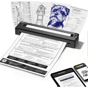 طابعة Bagana Tattoom Stency Printer Thermal Bluetooth Tattoo Tattoo Transfor in Kuwait