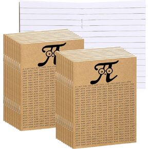 Eaasty 50 Pcs Graduation Math Party Favors Mini Pi Notepad Notebook Teacher Appreciation Week Gifts for Mathematics Lovers Student Teachers(Multicolor) in Kuwait