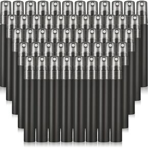 Remerry 10 ml Perfume Spray Bottles Plastic Travel Refillable Mini Bottles for Women Small Fine Mist Spray Bottles Portable Frosted Perfume Bottles Empty Atomizer for Essential Oil(50 Pcs) in Kuwait