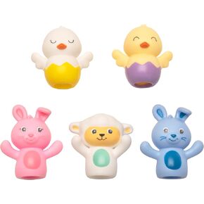 Eric Carle 4 Piece Finger Puppet Set, Very Hungry Caterpillar and Friends, Oversized, Multi-Colored in Kuwait