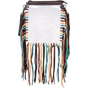 حقيبة كتف شفافة للنساء من مونتانا ويست ويسترن كلير باج معتمدة من مجموعة أزتيك in Kuwait