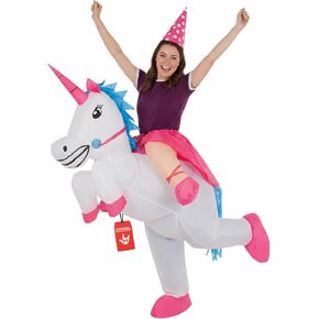 Morphsuits Inflatable Unicorn Costume Adult Size, Blow Up Costume Unicorn Adult, Ride On Unicorn Costume, Inflatable Unicorn Halloween Costume Adult, Unicorn Inflatable Costume Adult in Kuwait