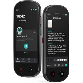 سماعات الترجمة اللغوية ، وسماعات الترجمة 3 في 1 في المترجم 1 لخطوات ترجمة AI لنظام التشغيل iOS و Android ، و 150 لغة ولغات الترجمة سماعات الترجمة مع HD Sound for Travel Business in Kuwait