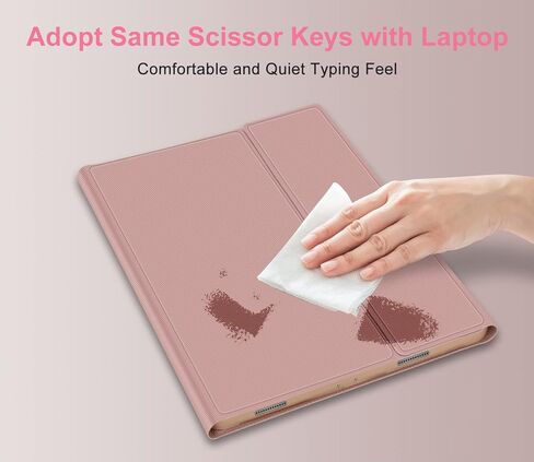 حالة لوحة المفاتيح لـ iPad Air 13 بوصة (M3 2025 ، M2 2024) و iPad Pro 12.9 بوصة (6th/5/4/3rd Gen) ، 7 ألوان الإضاءة الخلفية ، لوحة مفاتيح لاسلكية قابلة للفصل مغناطي in Kuwait