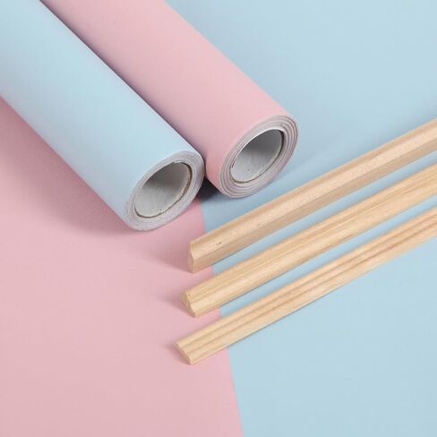 Pack of 6 Sheets, 1:12 Scale Peel and Stick Dollhouse Wallpaper Flooring - Miniature Self-Adhesive Wallpaper for Dollhouse Floors, REDUCIO! in Kuwait