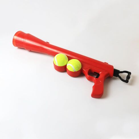 Dog Ball Launcher for Pet,Include 23.4 inches Thrower for Two Tennis Ball 23.4 inches in Kuwait