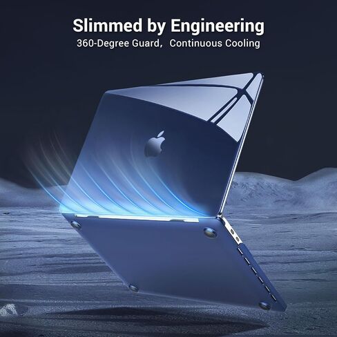 Moseso متوافق مع MacBook Pro 13 بوصة Case M2 2025 ، 2024 ، 2023-2016 A2338 M1 A2251 A2289 A2159 A1989 A1708 A1706 ، تفوق غطاء القشرة الصلبة من الجمال الطبيعي ، Clastal Clear Clear in Kuwait