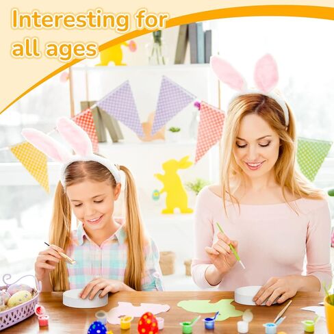 Henoyso 48 Pcs 4 x 4 x 1 Inch Foam Circles for Crafts Round Polystyrene Foam Discs for DIY Arts Craft Supplies Friendship Bracelet Garland Birthday Decoration in Kuwait