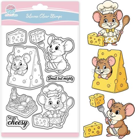 GLOBLELAND Farm Animals Clear Stamps for Card Making Cats Dog Sheep Pig Silicone Greetings Happy Birthday to You Transparent Stamps Seal for DIY Scrapbooking Embossing Photo Album Decor in Kuwait