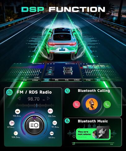 Android 13 Radio for Honda Accord 2003 2004 2005 2006 2007 ، Rimoody Car Stereo GPS WiFi 10.1 '' link link bluetooth fm/rds swc camere camero in Kuwait