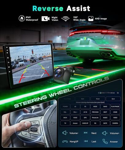 Android 13 Radio for Honda Accord 2003 2004 2005 2006 2007 ، Rimoody Car Stereo GPS WiFi 10.1 '' link link bluetooth fm/rds swc camere camero in Kuwait