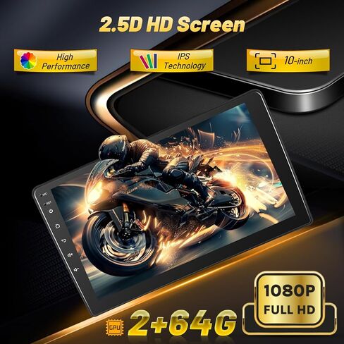 EKAT Android Car Stereo for Ford Transit 350 250 Cargo 2018 2019 2020 2021 2022 2023 2024 - Wireless Carplay & Android Auto - 10 Inch Touchscreen Radio with EQ DSP, WiFi, GPS + AHD Backup Camera in Kuwait