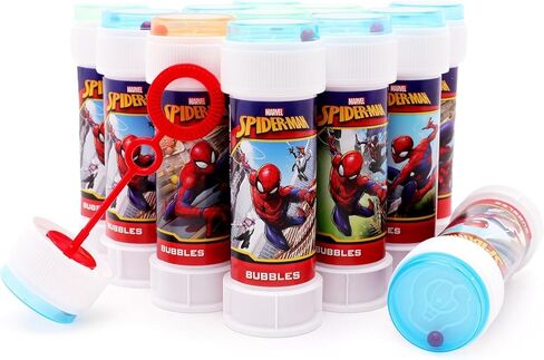 Toyland® Pack of 12 Bluey Bubble Tubs with Wands, 2 fl oz Solution & Novelty Maze Lid - Pocket Money & Party Bag Toys in Saudi Arabia