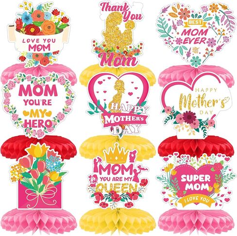 yexiya 9 PCS التاريخ الأسود شهر قرص العسل المركزي ، 3D الجانب المزدوج السوداء التاريخ الشهر ديكورات قرص العسل المركزية ، أصول أفرقة أمريكية من أصل أفريقي BHM Decor in Kuwait