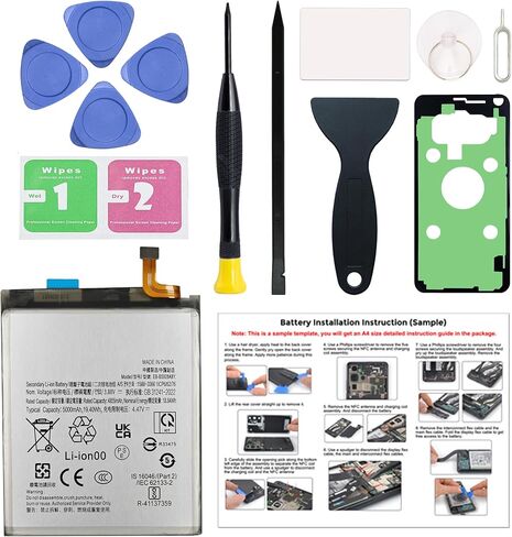 New Upgraded BN5A Replacement Battery Compatible with Redmi Note 10 5G & Poco M3 Pro 5G with Repair Toolkit in Saudi Arabia