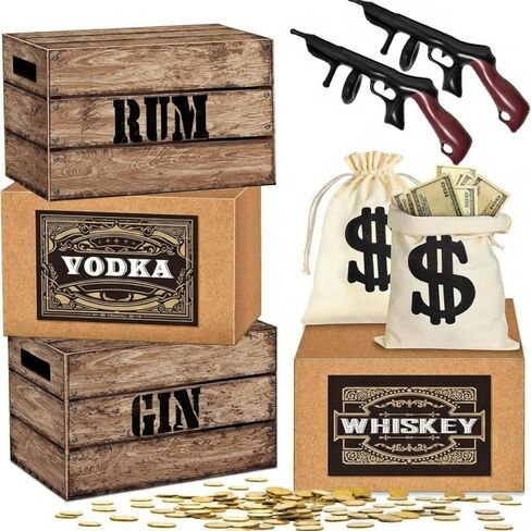 مجموعة الدعامة الأموال تشمل حقيبة مالية 2 PCS مع الرباط 2 PCS الدعائم بندقية قابلة للنفخ 4 PCS 15.7 '× 9.8' in Kuwait