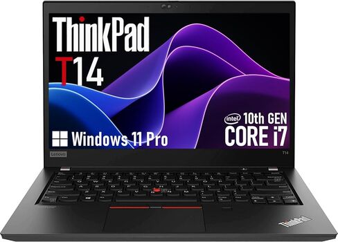 Lenovo ThinkPad T14 Gen2 Business Laptop Noteboor ، 14 "Full HD 1920 X 1080 Display ، 11th Gen Quad-Core I5-1135G7 ، 16GB DDR4 RAM ، 512GB SSD ، HDMI ، Windows 11 Pro (Readed) in Kuwait