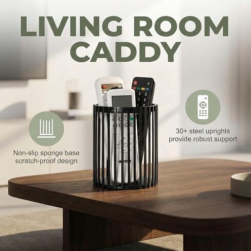 Black Pen Holder for Desk, Metal Pen Caddy Pencil Cup, Cute Makeup Brushes Cup, Desktop Makeup Brush Holder, Metal Desk Organizers and Accessories, Office Accessories Aesthetic in Kuwait