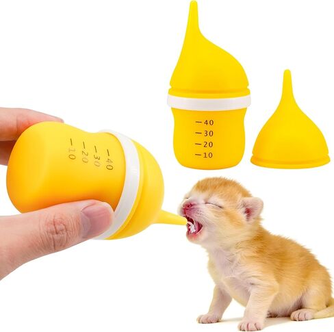 Pet Feeding Bottle for Puppies and Kittens,40ml Green in Saudi Arabia