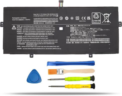L18M3PFA L18D3PF2 Laptop Battery Replacement for Lenovo Yoga C740-15IML C740-15 81TD Series Notebook 5B10T83739 5B10T83740 5B10W67258 5B10W67402 SB10W67375 11.52V 60.3Wh 5235mAh in Kuwait