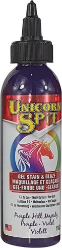 Unicorn SPiT 5770003 Gel Stain and Glaze, Phoenix Fire 4.0 FL OZ Bottle, Orange in Saudi Arabia