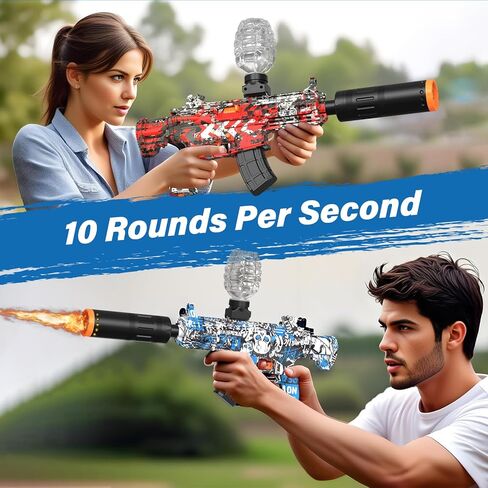 2 حزمة رشاشات ، أدوات ألعاب كهربائية تلقائية ، 50000+ ، 10 روبية في الثواني ، 600 قادوس ، لعبة أنشطة ألعاب الفريق في الهواء الطلق ، بطاريتين قابلة لإعادة الشحن ، تتراوح أعمارهم بين 12 عامًا. in Kuwait