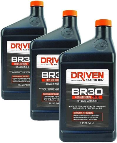 Driven Racing Oil BR30 Conventional Break In Oil 5w-30 Quart Bottle in Saudi Arabia